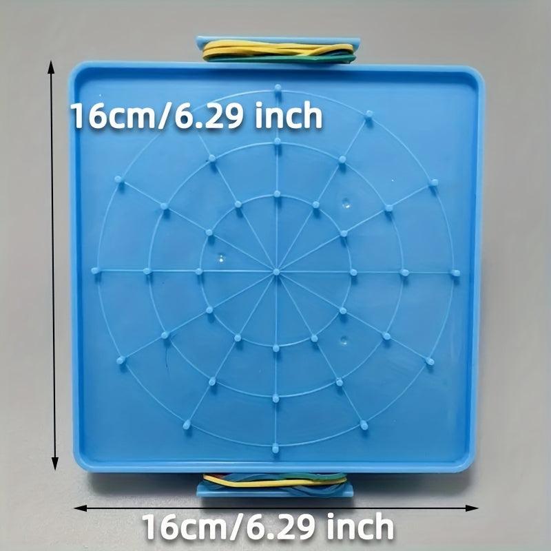 Double Sided Recognition Geometric Graphic Nail Board for Students