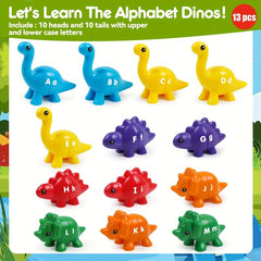 Dino Letter Matching Educational Toy