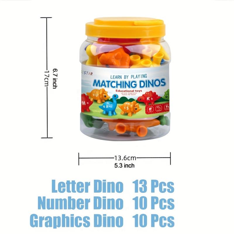 Dino Letter Matching Educational Toy