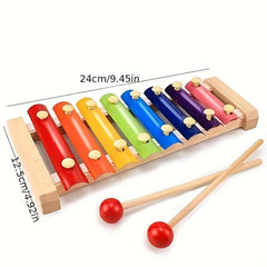 Wooden Educational Building Blocks for Toddlers - Musical Instruments and Toys