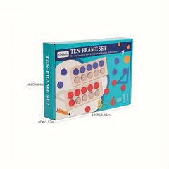 Interactive Ten Frame Set for Kids Math Skills
