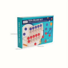Interactive Ten Frame Set for Kids Math Skills