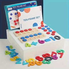 Interactive Ten Frame Set for Kids Math Skills