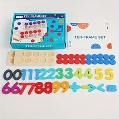 Interactive Ten Frame Set for Kids Math Skills