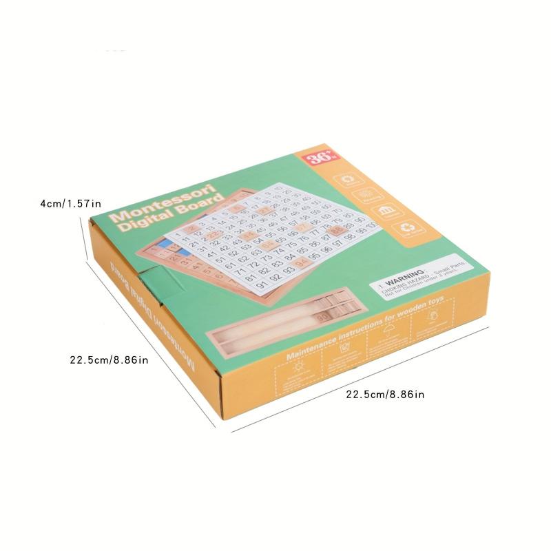 Wooden Cognitive Board Montessori Math Toys for Kids