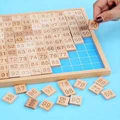 Wooden Cognitive Board Montessori Math Toys for Kids