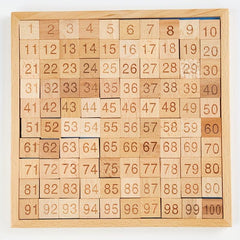 Wooden Cognitive Board Montessori Math Toys for Kids