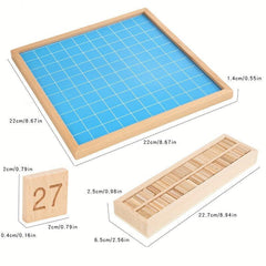 Wooden Cognitive Board Montessori Math Toys for Kids