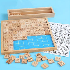 Wooden Cognitive Board Montessori Math Toys for Kids