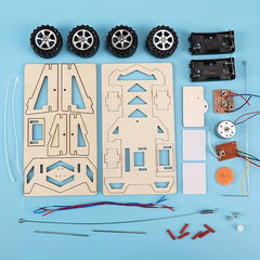 DIY Remote Control Car Kit for Kids