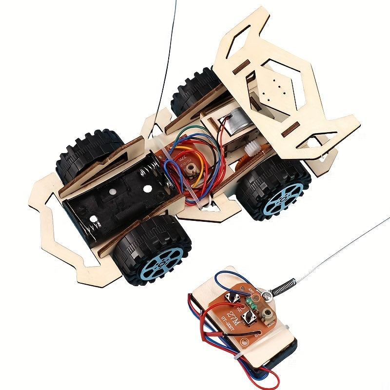 DIY Remote Control Car Kit for Kids