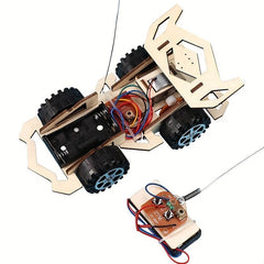 DIY Remote Control Car Kit for Kids