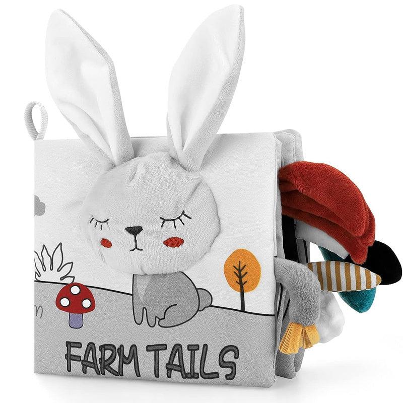 Cartoon Bunny Cloth Books For Babies - Soft Books for Babies