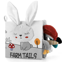 Cartoon Bunny Cloth Books For Babies - Soft Books for Babies
