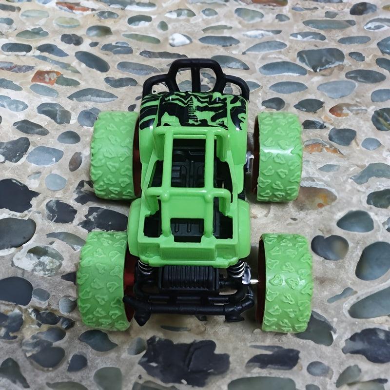 4-6 Years Inertial Off-Road Vehicle Toy for Boys - Drop-Resistant Model Car