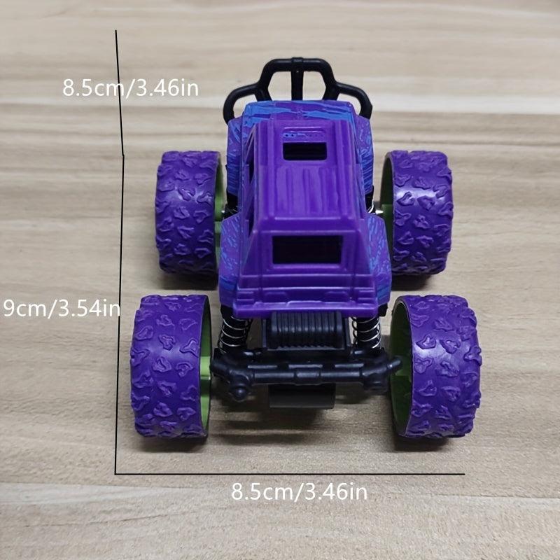 4-6 Years Inertial Off-Road Vehicle Toy for Boys - Drop-Resistant Model Car
