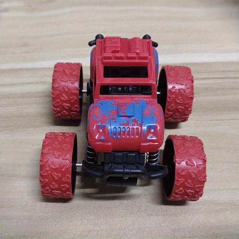4-6 Years Inertial Off-Road Vehicle Toy for Boys - Drop-Resistant Model Car