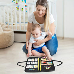 Montessori Kids Felt Board Busy Dressing Board