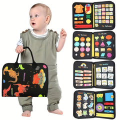 Montessori Kids Felt Board Busy Dressing Board