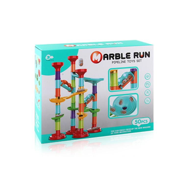 50PCS Fun Track Ball Building Blocks For Kids