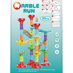 50PCS Fun Track Ball Building Blocks For Kids