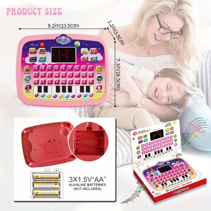 Kids Tablet Toddler Learning Board LED Screen