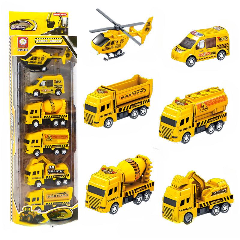Kids Toy Car Engineering Military Set Boy Gift