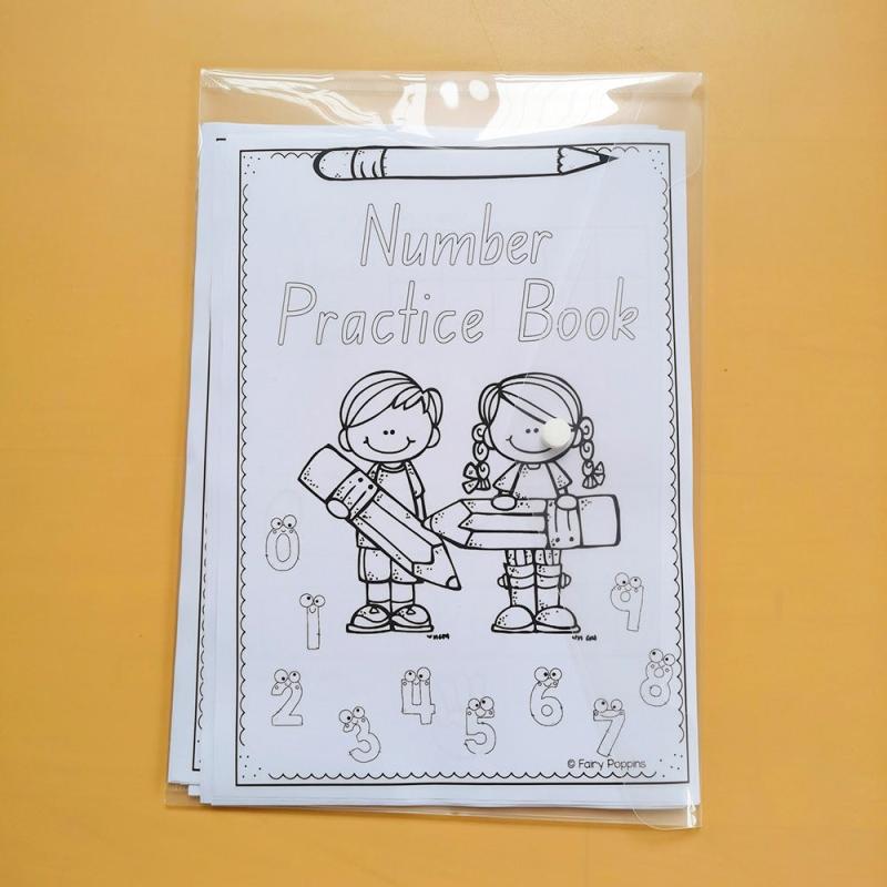Math Number 1-30 Cognition Practice Workbook for Kids