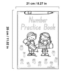 Math Number 1-30 Cognition Practice Workbook for Kids