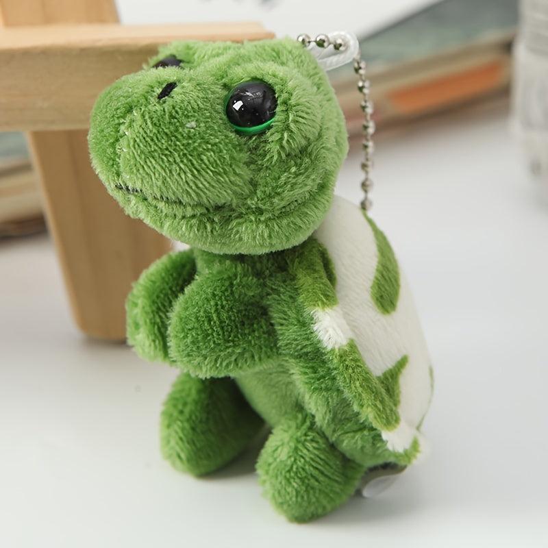 Mini Turtle Plush Toy Backpack Keychain Pendant