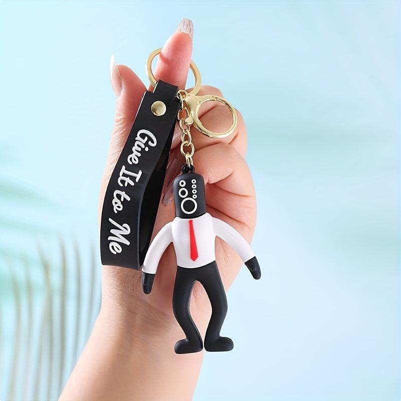 Skifidi Toilet Doll Keychain Funny Pendant Gift