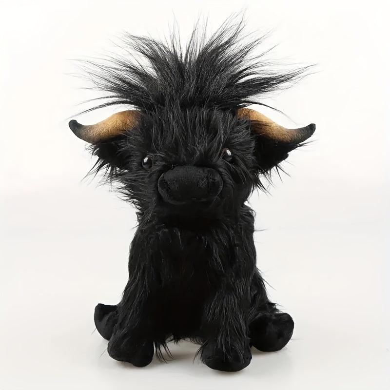 11'' Highland Cow Plush Toy Kyloe Stuffed Animal Dolls