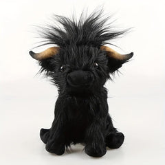 11'' Highland Cow Plush Toy Kyloe Stuffed Animal Dolls