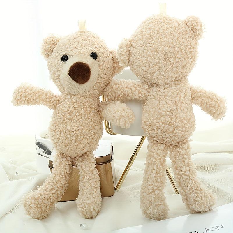 Cute Teddy Bear Plush Toy for Backpack