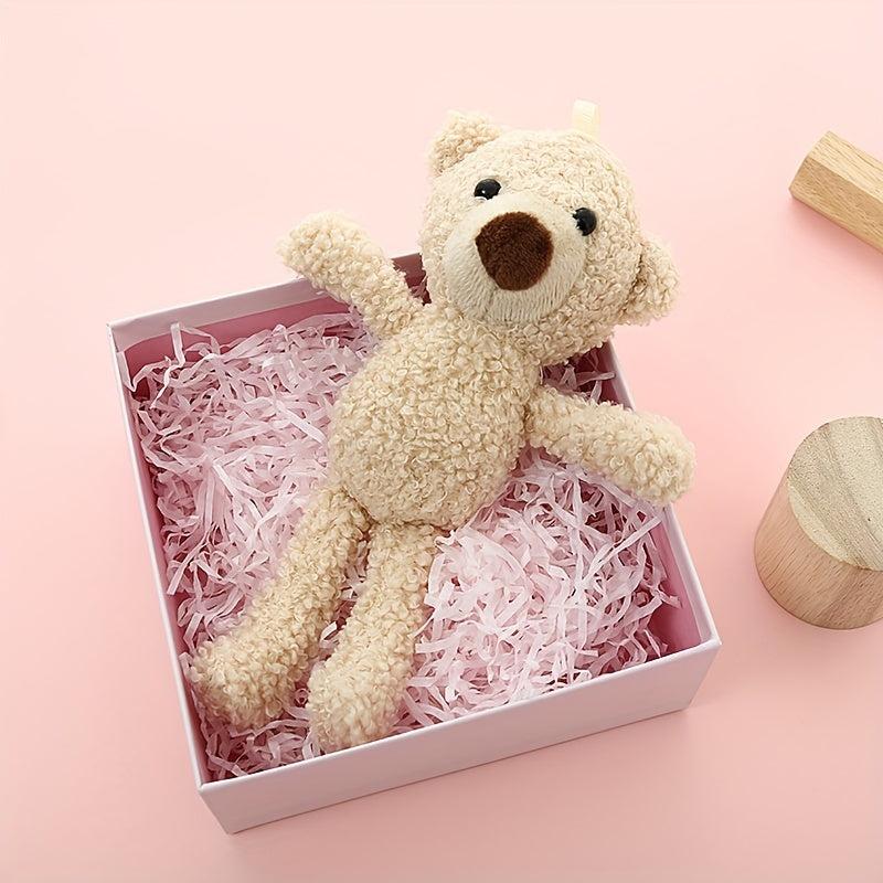 Cute Teddy Bear Plush Toy for Backpack