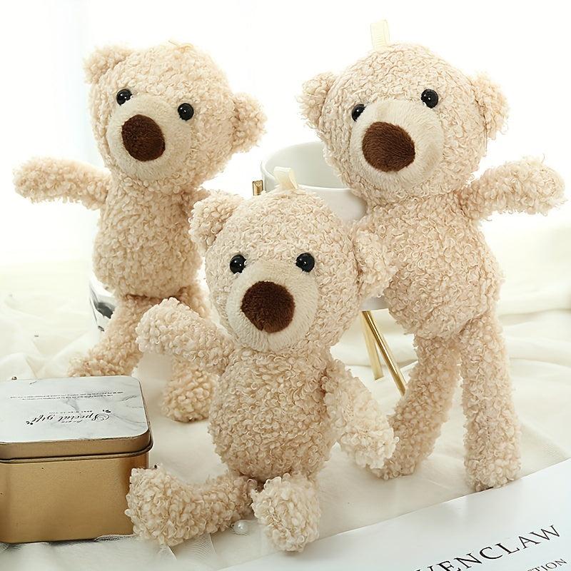 Cute Teddy Bear Plush Toy for Backpack