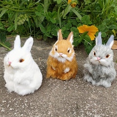 Soft Bunny Plush Toy for Kids - Cute Stuffed Animal Rabbit