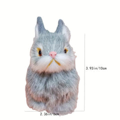 Soft Bunny Plush Toy for Kids - Cute Stuffed Animal Rabbit