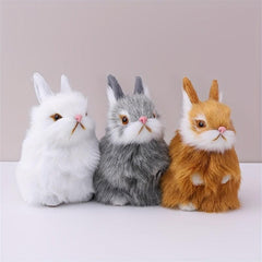 Soft Bunny Plush Toy for Kids - Cute Stuffed Animal Rabbit