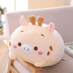 Cute Dinosaur Pig Cat Bear Plush Toy Soft Panda Elephant Deer Stuffed Doll