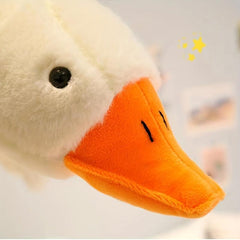 Duck Tummy Time Pillow Plush Toy Duck Big Goose Doll Doll Pillow