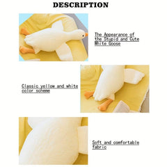 Duck Tummy Time Pillow Plush Toy Duck Big Goose Doll Doll Pillow