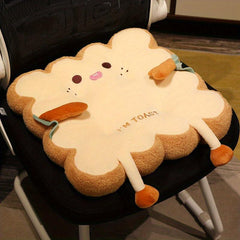 Square Toast Mat Buttock Cushion for Office Chair Student Bedroom Floor Window