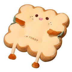 Square Toast Mat Buttock Cushion for Office Chair Student Bedroom Floor Window
