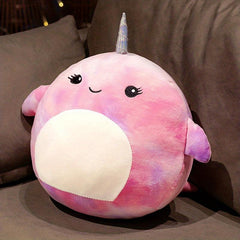 Unicorn Narwhal Whale Doll Squishy Plushie Toy Children's Gift