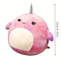 Unicorn Narwhal Whale Doll Squishy Plushie Toy Children's Gift