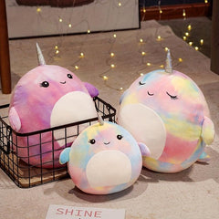 Unicorn Narwhal Whale Doll Squishy Plushie Toy Children's Gift