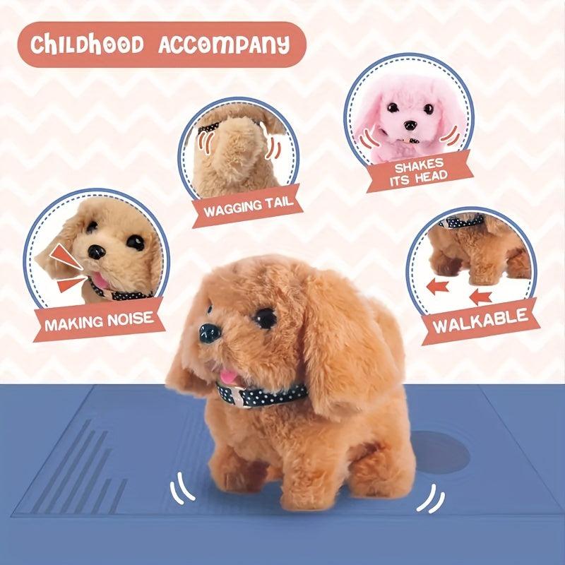 Interactive Smart Pets Dog Toy with Barking Tail Wagging