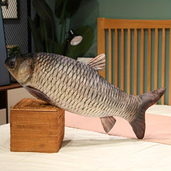 8in Funny Fish Plush Toy Stuffed Soft Animal Carp Pillow for Kids