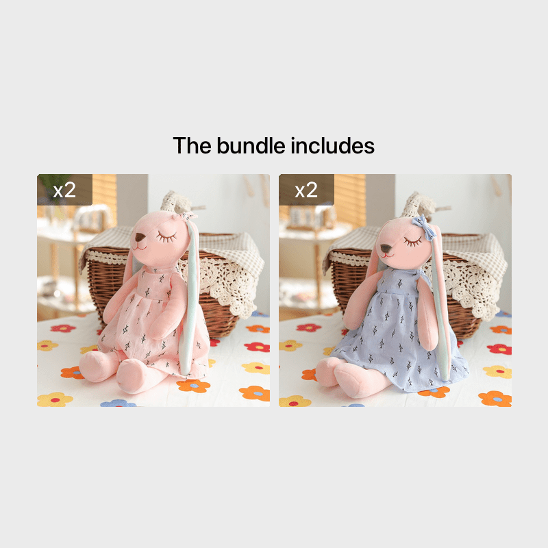 Adorable Bunny Plush Toy - Perfect Gift for Kids